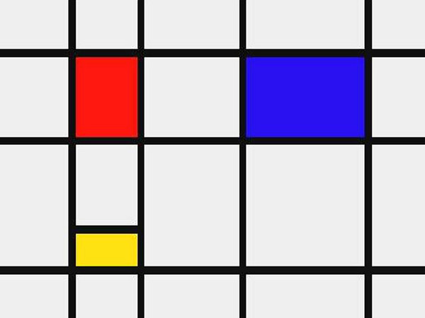 mondrian grande composizione